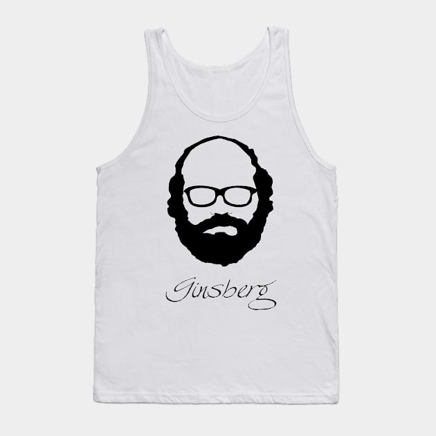 Allen Ginsberg Tank Top by PoetandChef